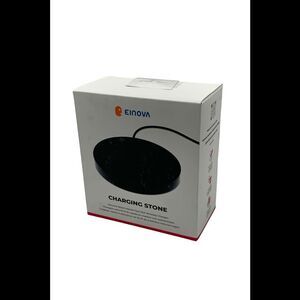 Einova Wireless Charging Stone with 10W Fast Charging Black Marble
